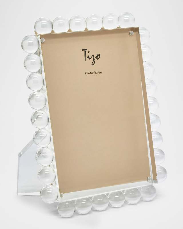LUCITE BUBBLES FRAME, 4" x 6"